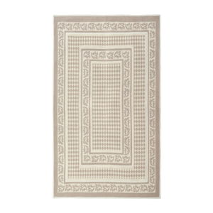 Krémový bavlnený koberec Floorist Regi, 120 x 180 cm