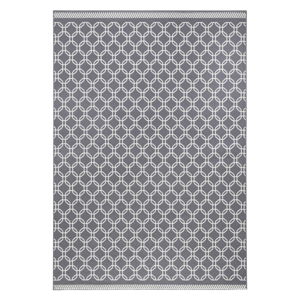 Sivý koberec Zala Living Chain, 70 × 140 cm