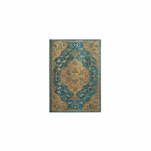 Týždenný diár na rok 2022 Paperblanks Turquoise Chronicles, 13 x 18 cm