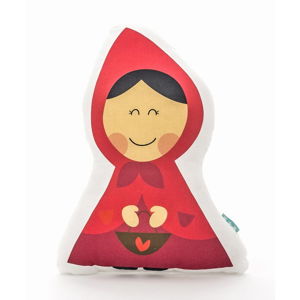 Bavlnený vankúšik Mr. Fo× Red Riding Hood, 40 × 30 cm