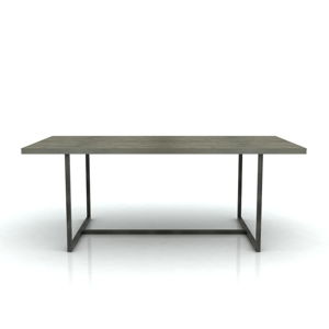 Jedálenský stôl z akáciového dreva Livin Hill Flow, 90 x 160 cm