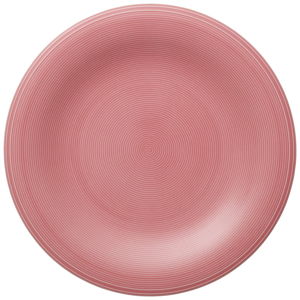 Ružový porcelánový tanier Like by Villeroy & Boch Group, 28,5 cm