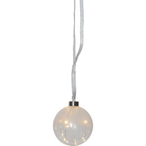 Transparentná LED svetelná dekorácia Best Season Glow Ball, ø 10 cm