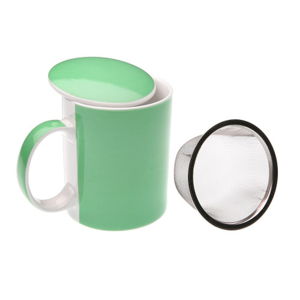 Zelený hrnček so sitkom Versa Green Tea Mug