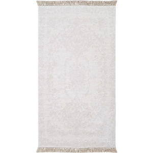 Krémovobiely koberec Vitaus Hali Gobekli, 80 × 150 cm