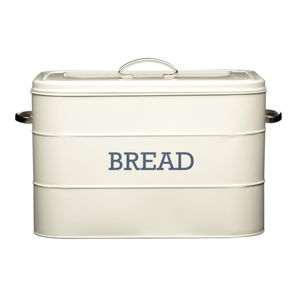 Krémová plechová dóza na chlieb Kitchen Craft Bread