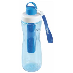 Modrá fľaša na vodu s chladiacim vnútrom Snips Cooling, 750 ml
