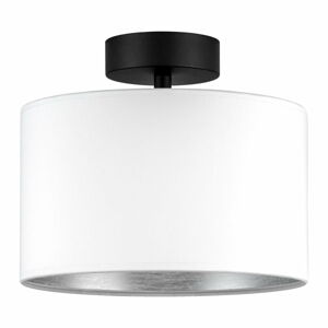 Stropné svietidlo v bielo-striebornej farbe Bulb Attack Tres, ⌀ 25 cm