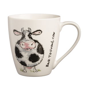 Hrnček s motívom kravy z porcelánu Price & Kensington B2F Cow, 340 ml