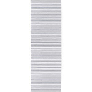 Sivo-biely behúň vhodný do exteriéru Narma Hullo, 70 × 300 cm