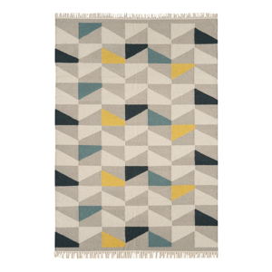 Koberec Asiatic Carpets Geo Mustard, 120 x 170 cm