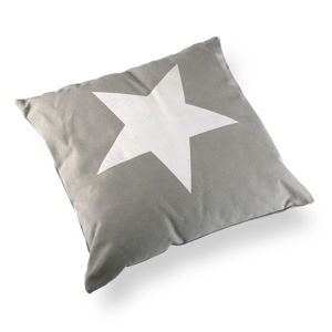 Vankúš Versa Grey & White Stars, 45 × 45 cm