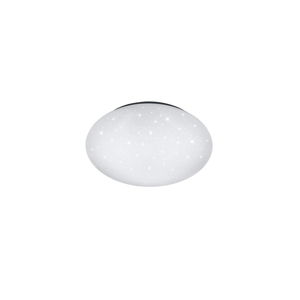 Biele stropné LED svietidlo Trio Putz, priemer 40 cm