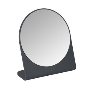 Antracitovosivé kozmetické zrkadlo Marcon