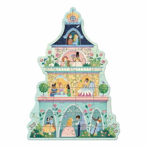 Puzzle Djeco Veža princezny, 36 dielikov