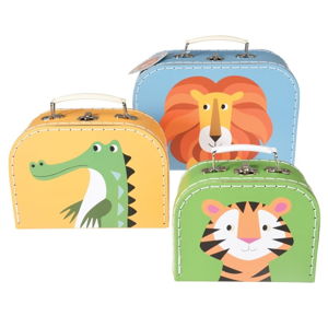 Sada 3 detských kufríkov Rex London Colourful Creatures