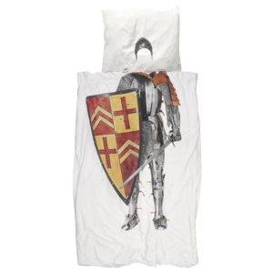 Bavlnené obliečky na jednolôžko Snurk Knight, 140 × 200 cm