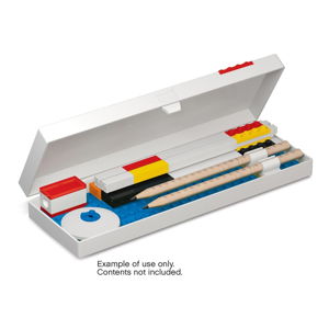 Puzdro na perá s minifigúrkou na červenom podstavci LEGO® Stationery