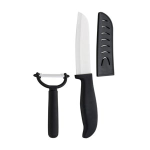 Set nože s chráničom a škrabky Premier Housewares