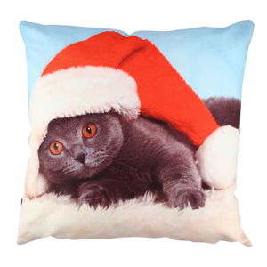 Vankúš Christmas Cat, 43  ×  43 cm