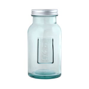 Fľaša z recyklovaného skla Esschert Design, 250 ml