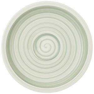 Zeleno-bielay porcelánový tanierik Villeroy & Boch Artesano Nature, 12 cm