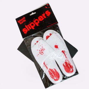 Bavlnené nazúvacie papuče Gift Republic Blood Slippers