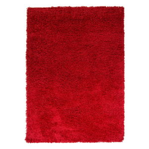 Červený koberec Flair Rugs Cariboo Red, 80 × 150 cm