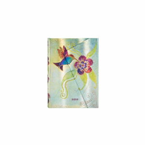 Denný diár s magnetickým zatváraním na rok 2022 Paperblanks Hummingbird, 13 x 18 cm