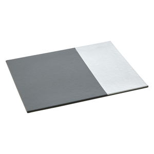 Sada 4 sivých prestieraní Premier Housewares Geom, 29 x 22 cm