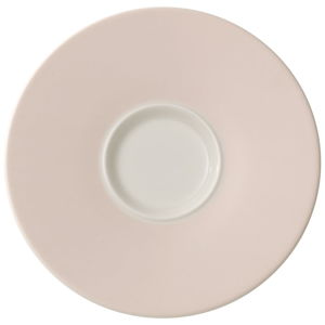 Ružový porcelánový tanierik Villeroy & Boch Caffé Club, 17 cm