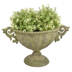 Kovová široká váza na kvetiny Esschert Design