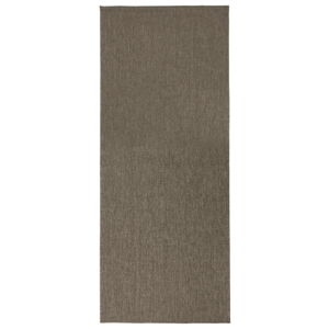 Hnedý obojstranný koberec Bougari Miami, 80 × 150 cm