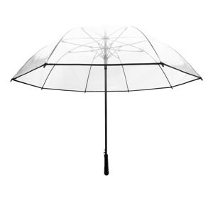 Transparentný tyčový dáždnik odolný proti vetru Ambiance Large, ⌀ 124 cm