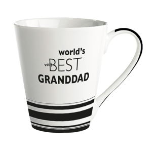 Porcelánový hrnček KJ Collection World’s Best Granddad, 300 ml