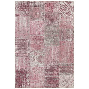 Ružový koberec Elle Decor Pleasure Denain, 120 × 170 cm
