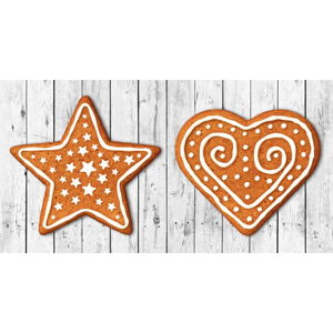 Kuchynský behúň Crido Consulting Gingerbread Hearth, dĺžka 100 cm