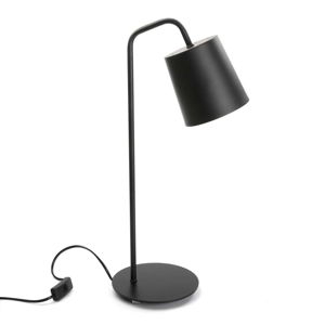 Čierna stolová lampa Versa Balance