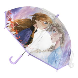 Transparentný detský dáždnik Ambiance Frozen, ⌀ 71 cm