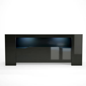 Čierny TV stolík Artemob Orlando
