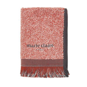 Červený uterák Marie Claire Colza, 40 x 60 cm