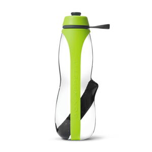 Zelená športová filtračná fľaša s binchotanom Black + Blum Eau Good Duo, 700 ml