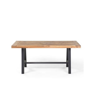 Jedálenský stôl z akáciového dreva Monobeli Thomas, 80 x 170 cm