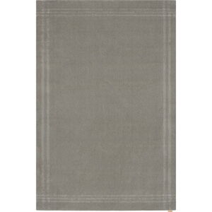 Svetlosivý vlnený koberec 240x340 cm Calisia M Grid Rim – Agnella