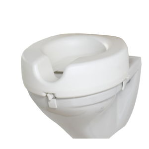 Zvýšené WC sedadlo pre seniorov Wenko Secura, 44 × 41,5 cm