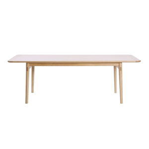 Jedálenský stôl z dubového dreva We47 Havvej, 225 × 92 cm