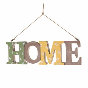 Drevená závesná dekorácia Dakls Home Sweet Home