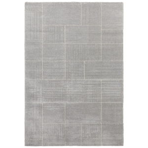 Svetlosivý koberec Elle Decor Glow Castres, 80 x 150 cm