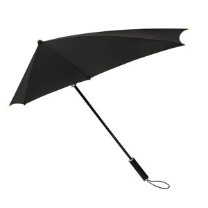 Čierny golfový dáždnik odolný proti vetru Ambiance sušiny, ⌀ 95 cm