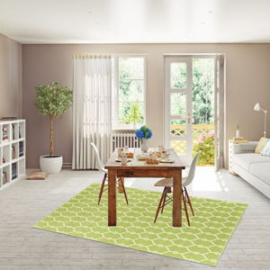 Zelený vonkajší koberec Floorita Trellis, 160 × 230 cm